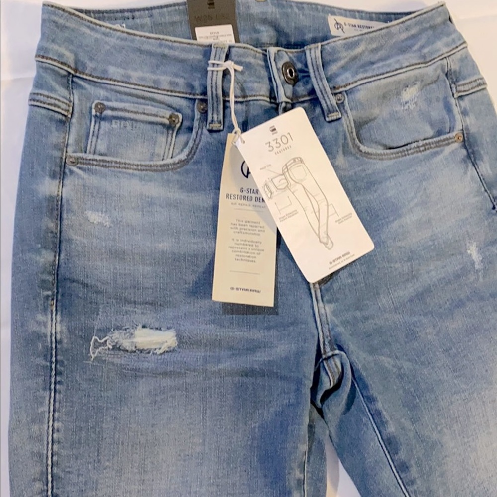 G-Star Women’s 3301 High Skinny Ankle